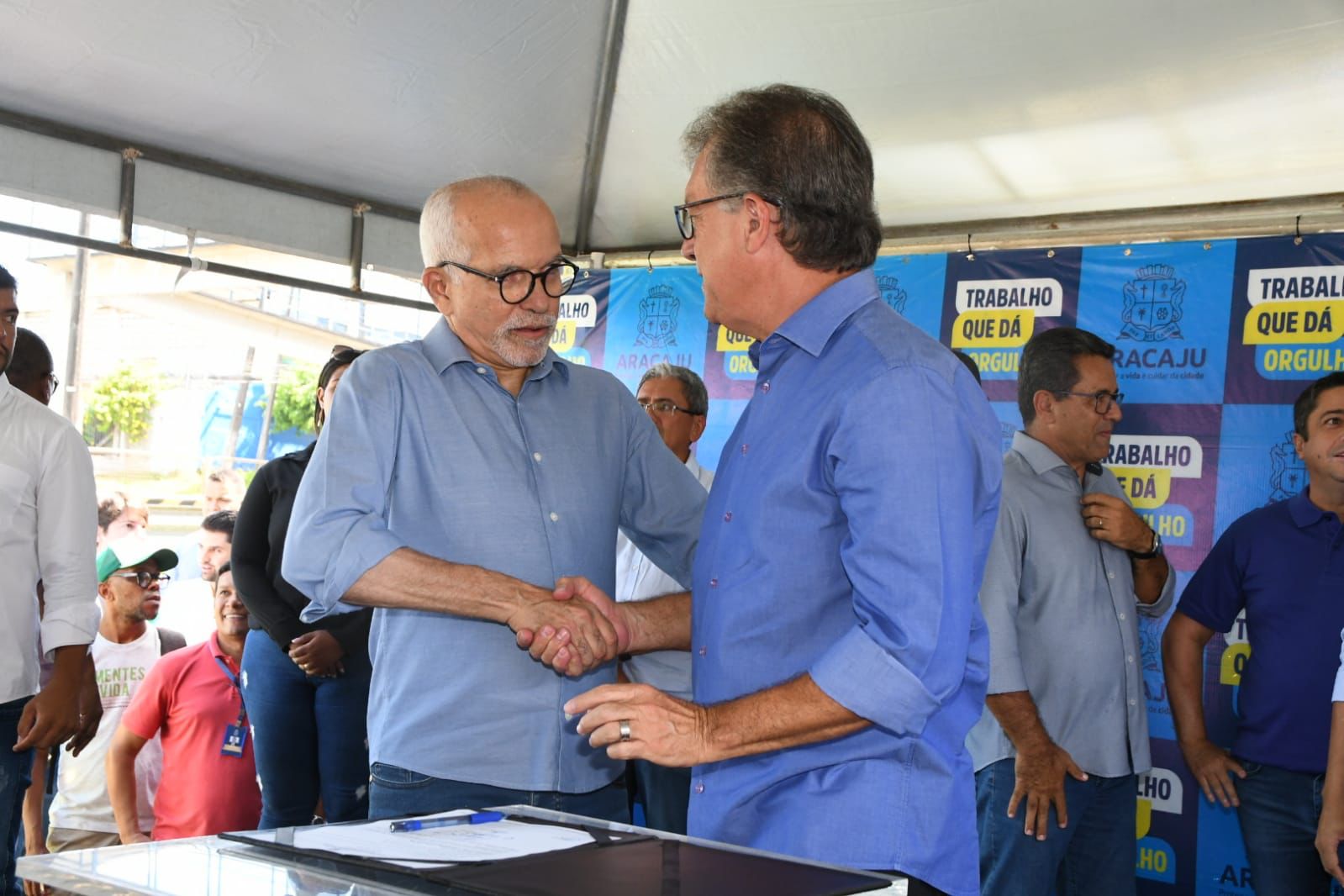 Senador Laércio Oliveira celebra avanços na infraestrutura urbana em Aracaju