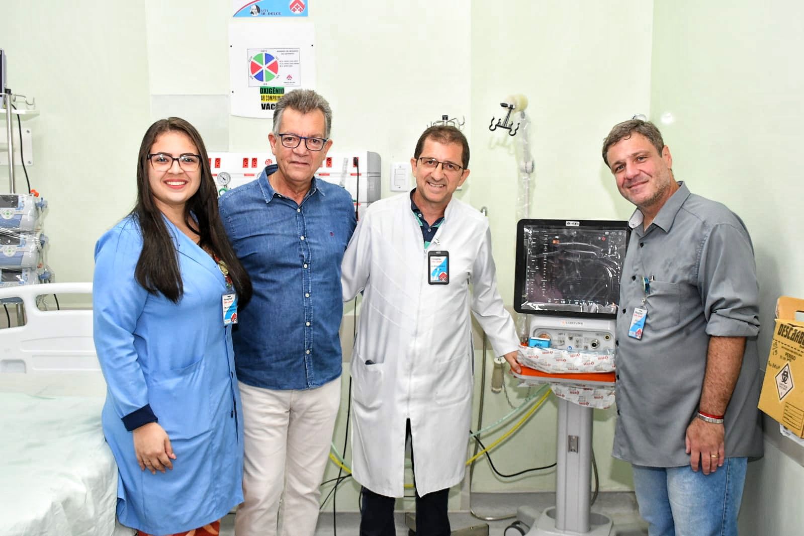 Com emenda de Laércio, hospital recebe equipamentos