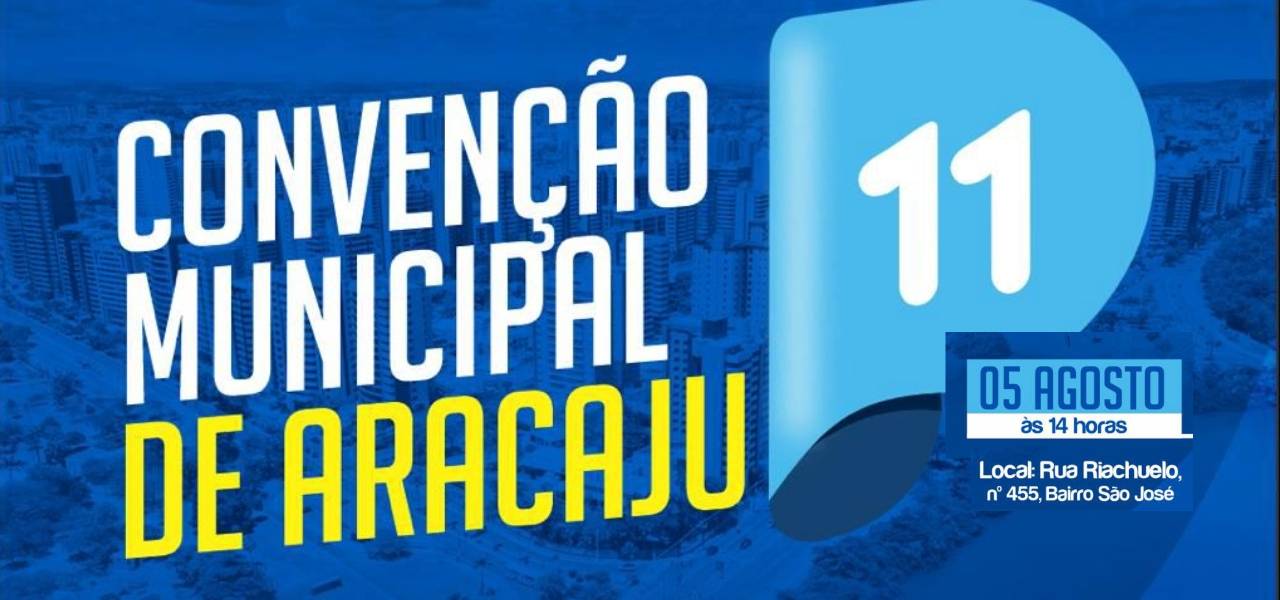 PP realiza convenção municipal em Aracaju nesta segunda-feira, 5