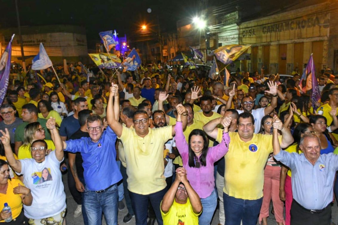 Maruim : Senador Laércio reforça apoio à Arlinda Vieira