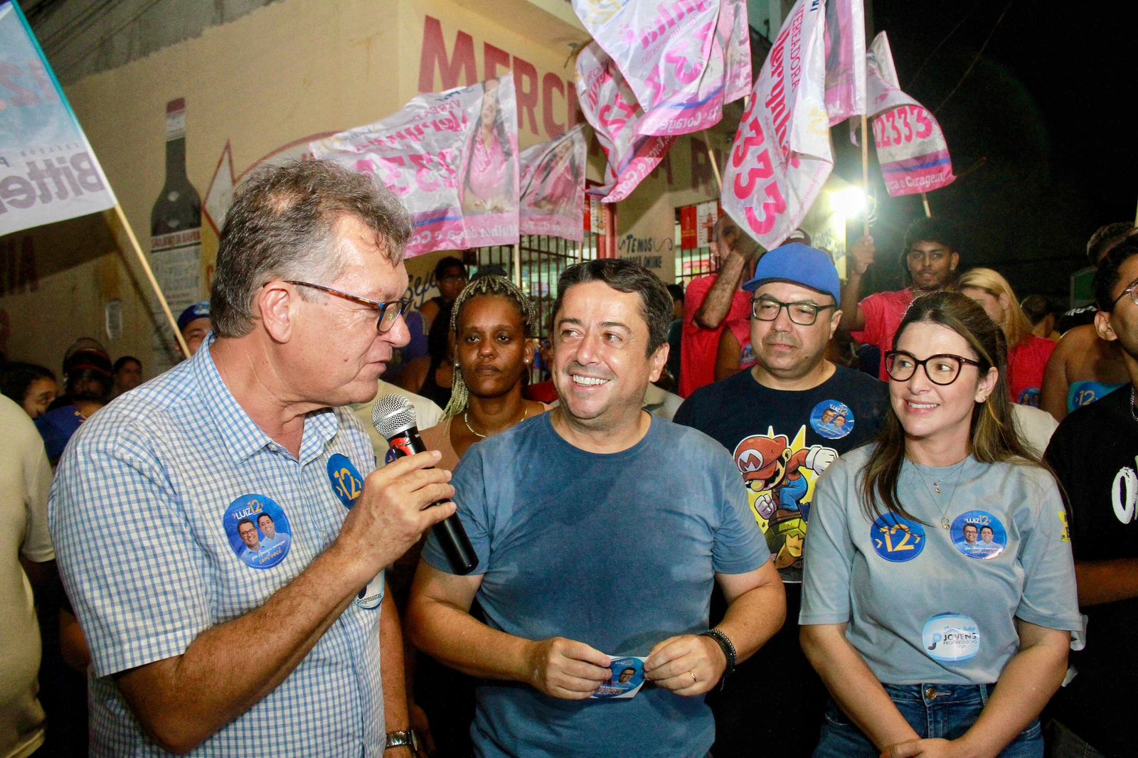 Senador Laércio reafirma compromisso com a candidatura de Luiz Roberto e Fabiano