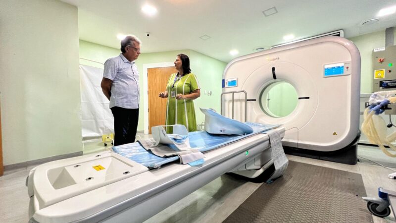 Laércio visita hospital Cirurgia, para onde destinou mais de 20 milhões em emendas